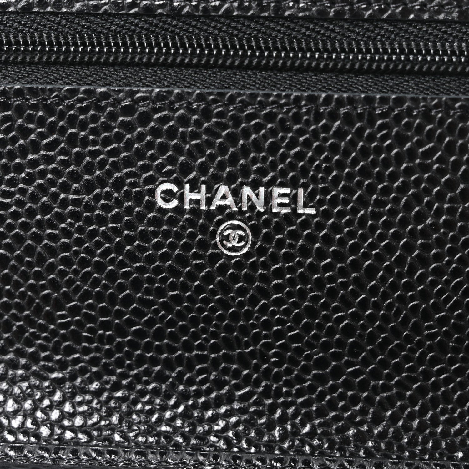Chanel Caviar Quilted Wallet on Chain WOC Black 6 of 11