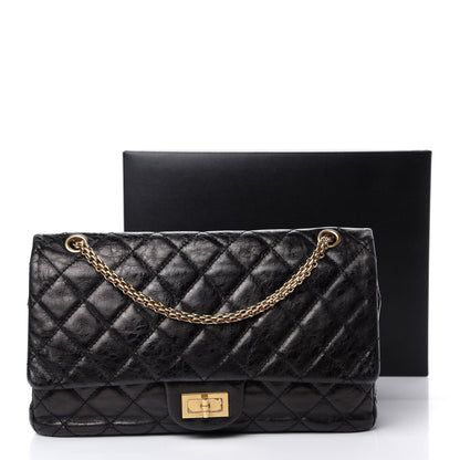 Chanel Aged Calfskin Quilted 2.55 Reissue 226 Flap Black 13 of 13