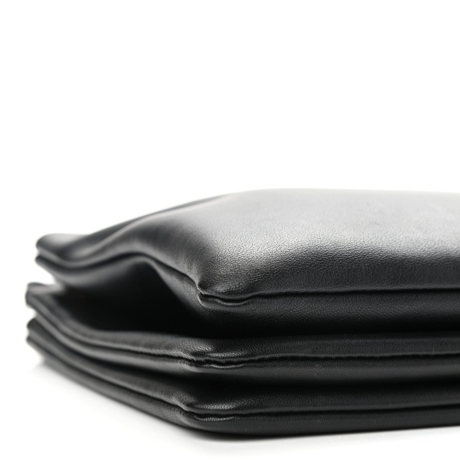 Celine Lambskin Large Trio Crossbody Bag Black 10 of 11