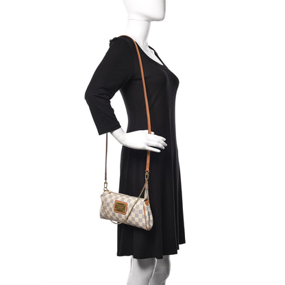 Louis Vuitton Damier Azur Eva Clutch 2 of 12