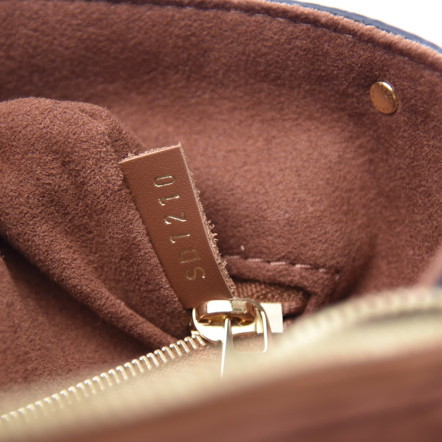 Louis Vuitton Monogram Soufflot MM Caramel 6 of 11
