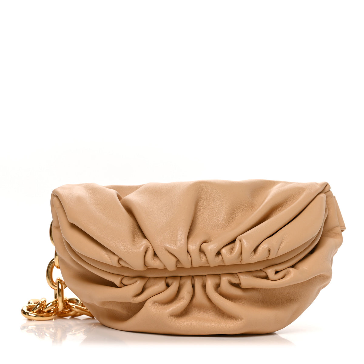 Nappa The Belt Chain Pouch Almond
