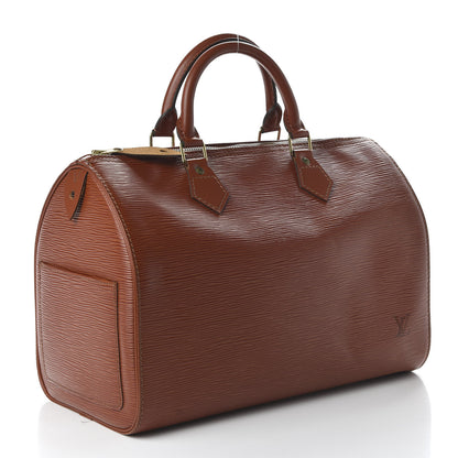 Louis Vuitton Epi Speedy 30 Kenyan Fawn 3 of 10