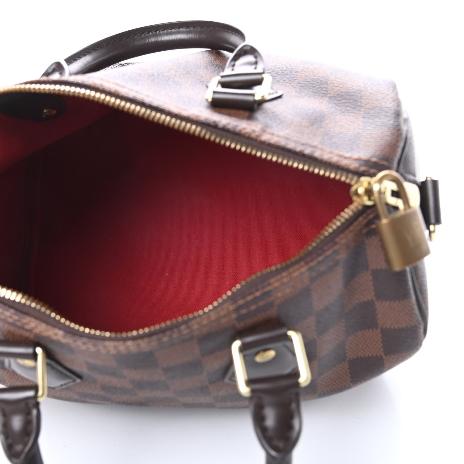 Louis Vuitton Damier Ebene Speedy Bandouliere 25 5 of 19