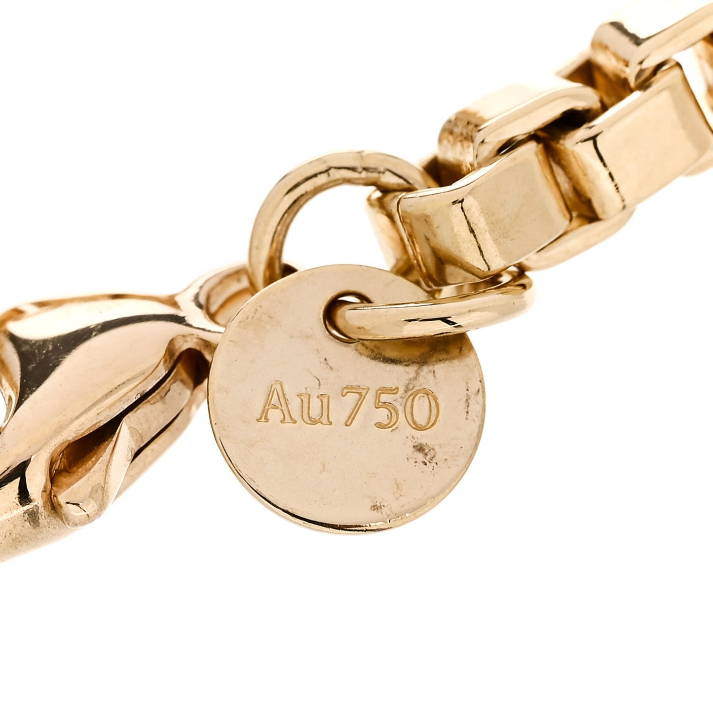 18K Yellow Gold Venetian Link Bracelet