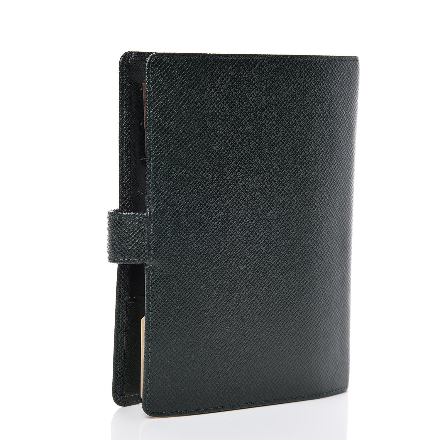 Louis Vuitton Taiga Medium Ring Agenda Cover Epicea 3 of 7