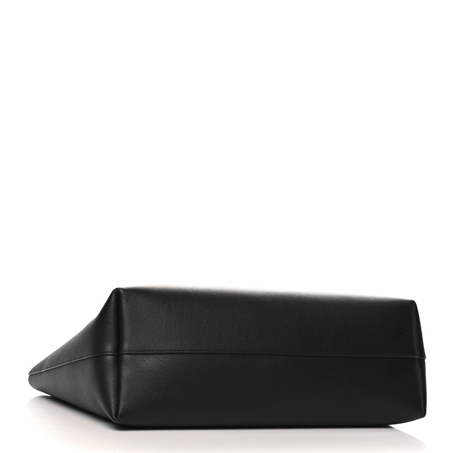 Calfskin Large Shopping Tote Black
