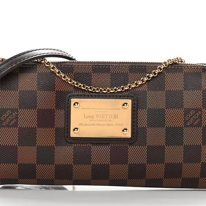 Louis Vuitton Damier Ebene Eva Clutch 8 of 10