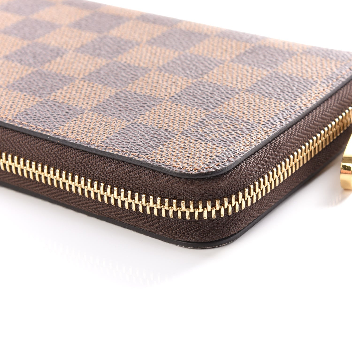 Louis Vuitton Damier Ebene Zippy Wallet Rose Ballerine 8 of 11