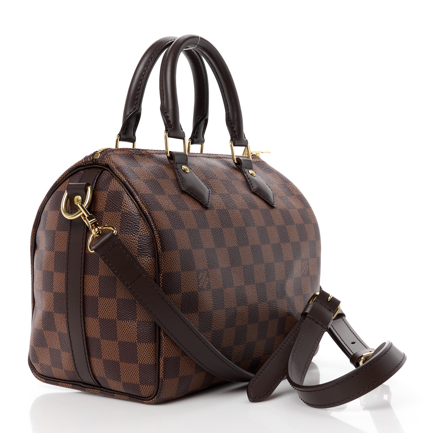 Louis Vuitton Damier Ebene Speedy Bandouliere 25 3 of 13