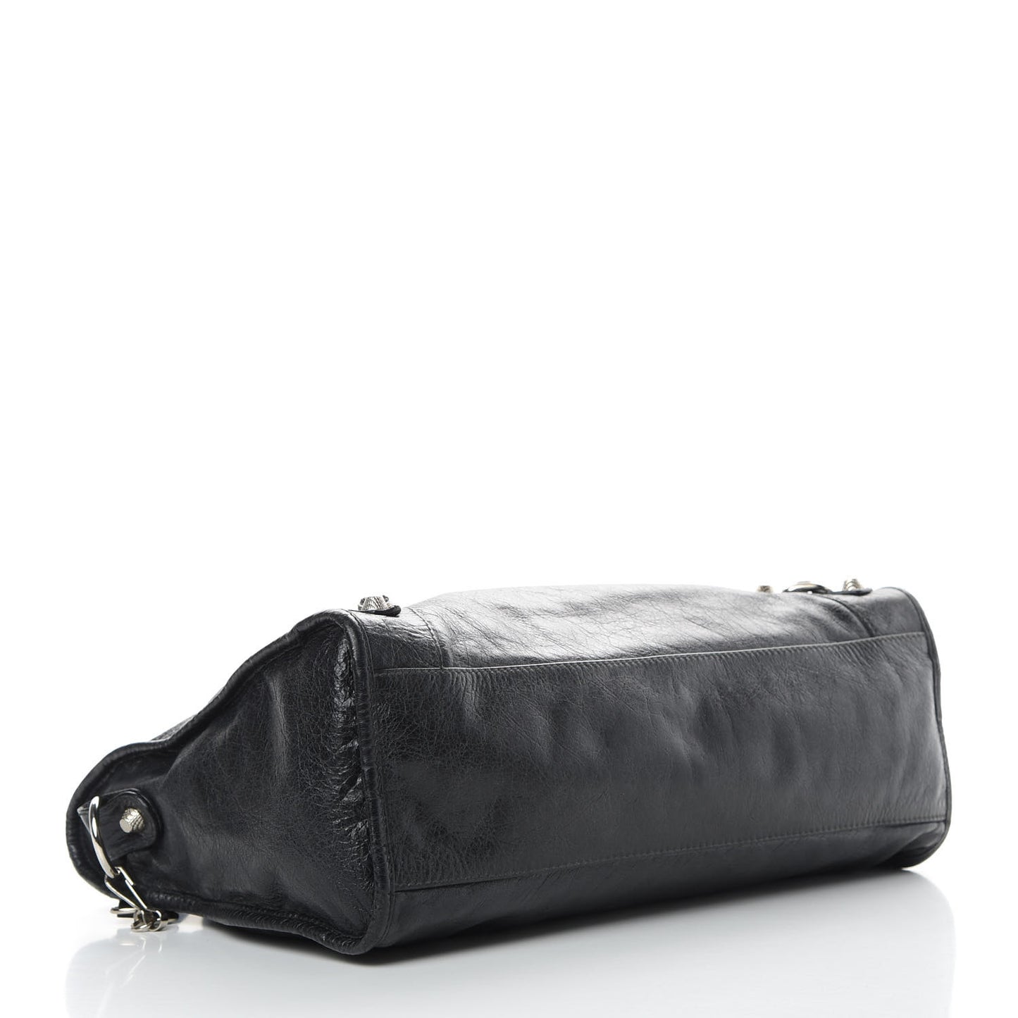 Agneau Giant 12 Silver Hardware City Black