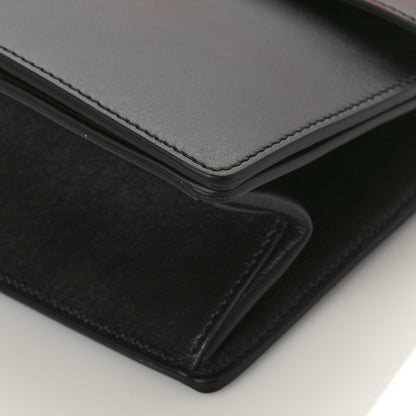 Off-White Calfskin Jitney 1.4 Bag Black Orange 8 of 9