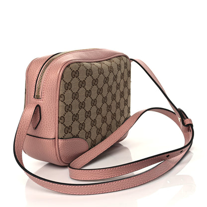 Gucci Monogram Mini Bree Messenger Bag Beige Soft Pink 3 of 12