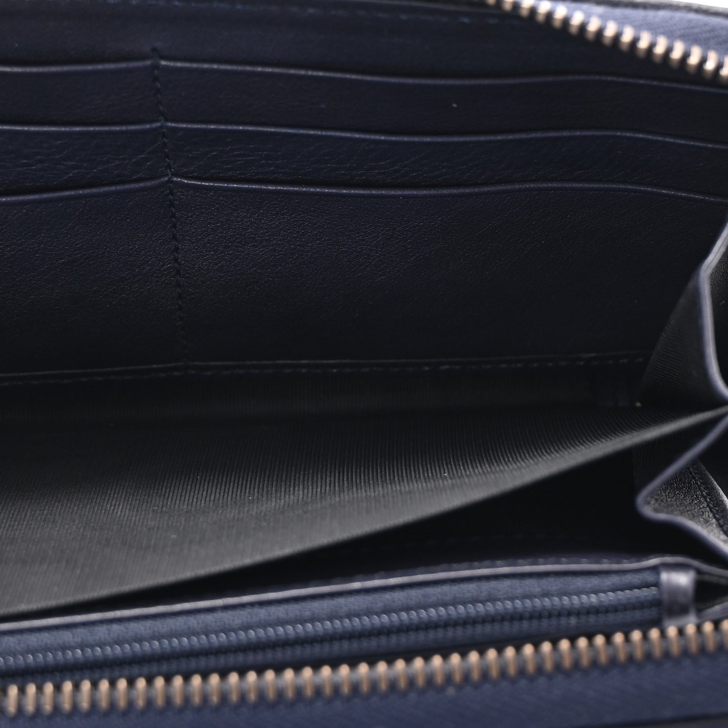 Monogram Web Rania Zip Around Wallet Navy