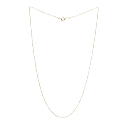 Tiffany 18K Yellow Gold Chain Necklace 16" 3 of 5