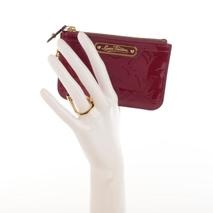 Louis Vuitton Vernis Key Pouch Magenta 2 of 7
