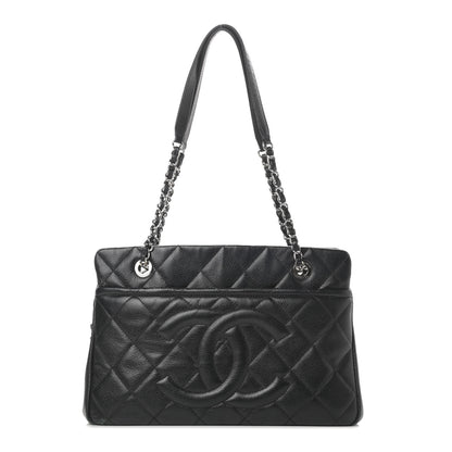 Chanel Caviar Quilted Timeless CC Soft Tote Black 1 of 18