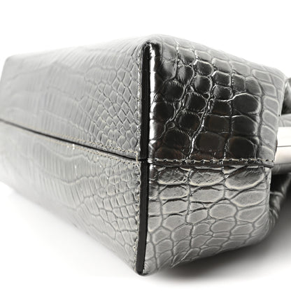 Fendi Crocodile Small Fendi First Silver 10 of 10
