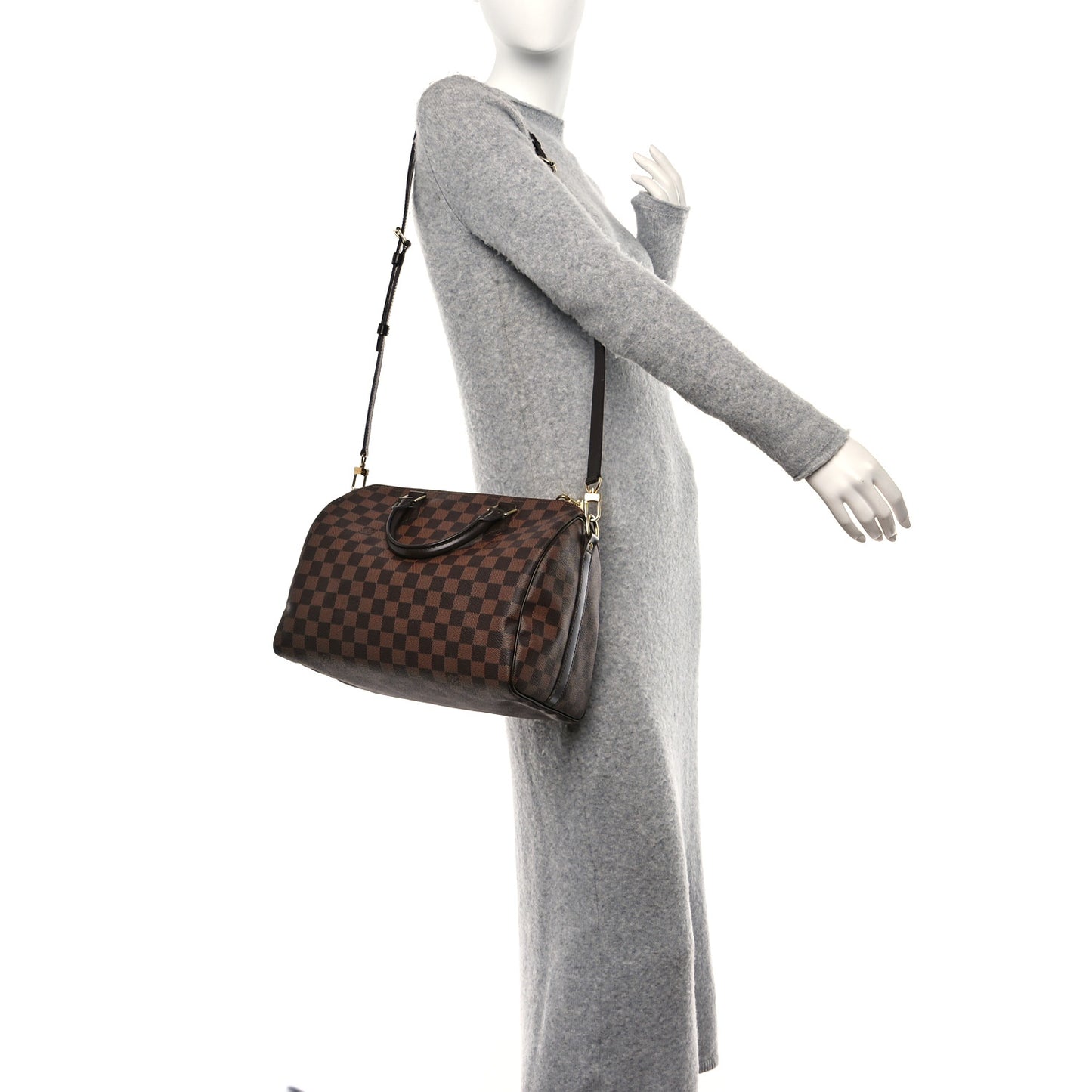 Damier Ebene Speedy Bandouliere 30