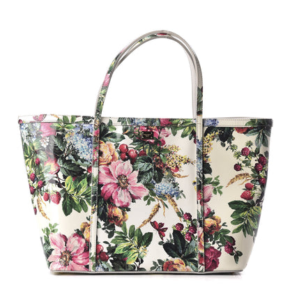 Dolce & Gabbana Calfskin Printed Miss Escape Tote Multicolor 1 of 8