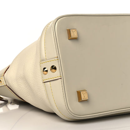 Louis Vuitton Suhali Lockit PM White 8 of 9