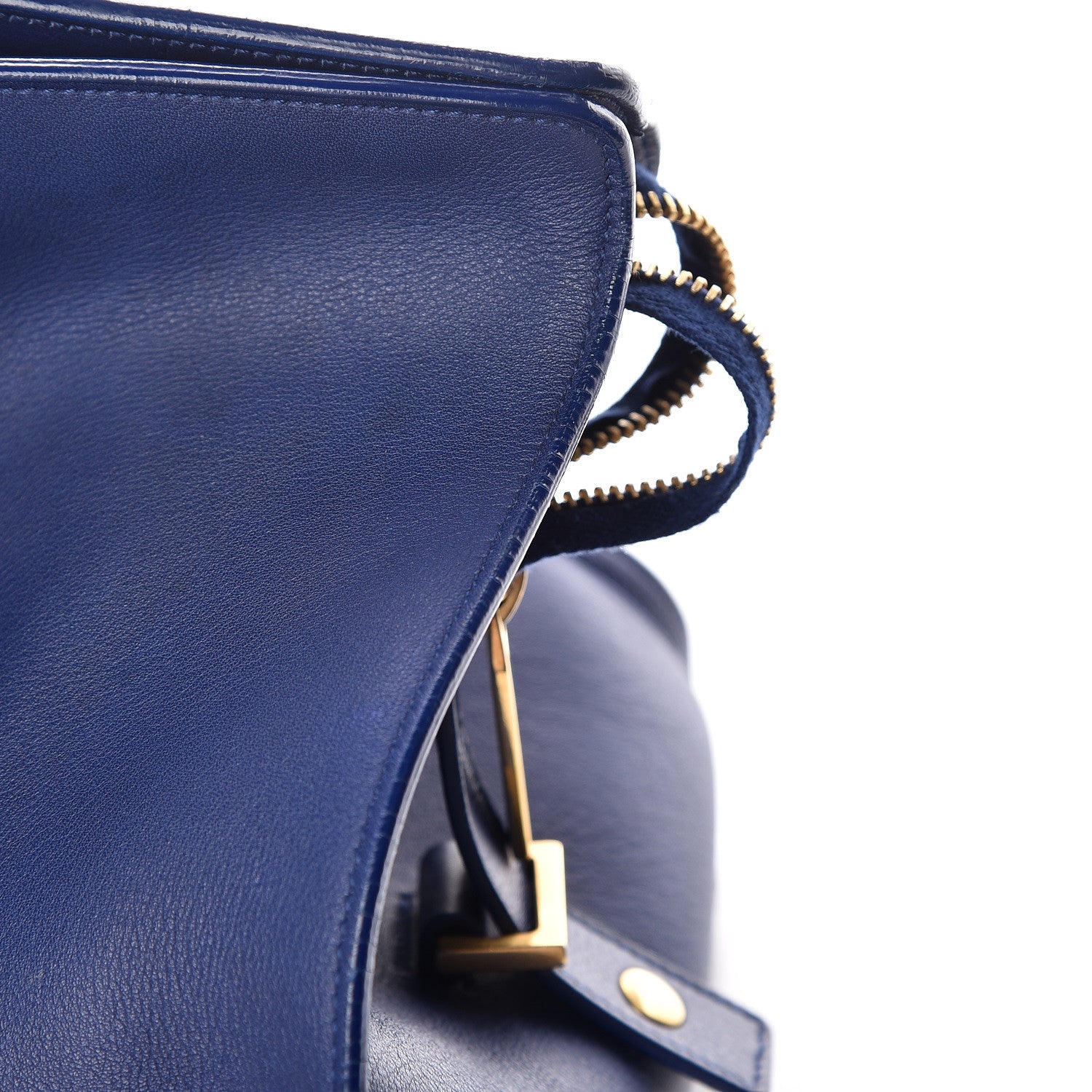 Saint Laurent Calfskin Medium Classic Y Cabas Navy 15 of 24