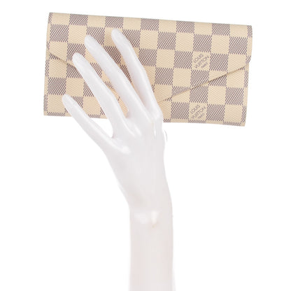 Louis Vuitton Damier Azur Josephine Wallet 2 of 7