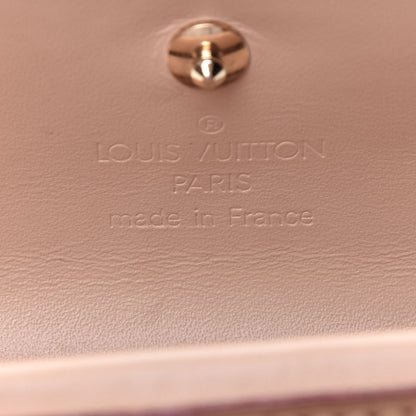 Louis Vuitton Monogram Multicolor Porte-Monnaie Plat Coin Purse White 6 of 7