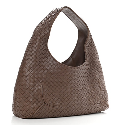 Bottega Veneta Nappa Intrecciato Ball Hobo Brown 2 of 10