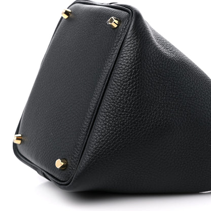 Hermes Taurillon Clemence Picotin Lock 18 PM Black 9 of 10