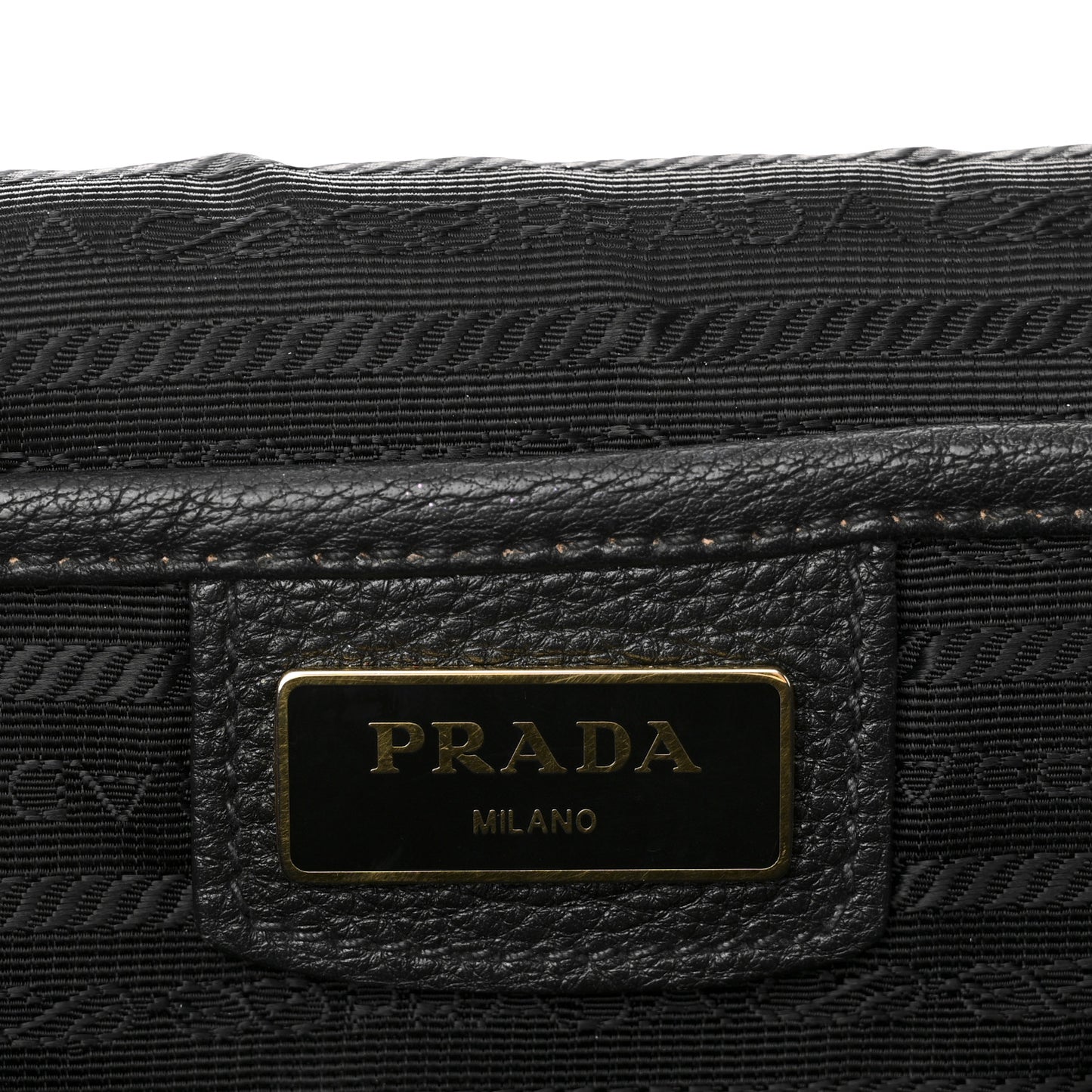 Vitello Phenix Crossbody Bag Black