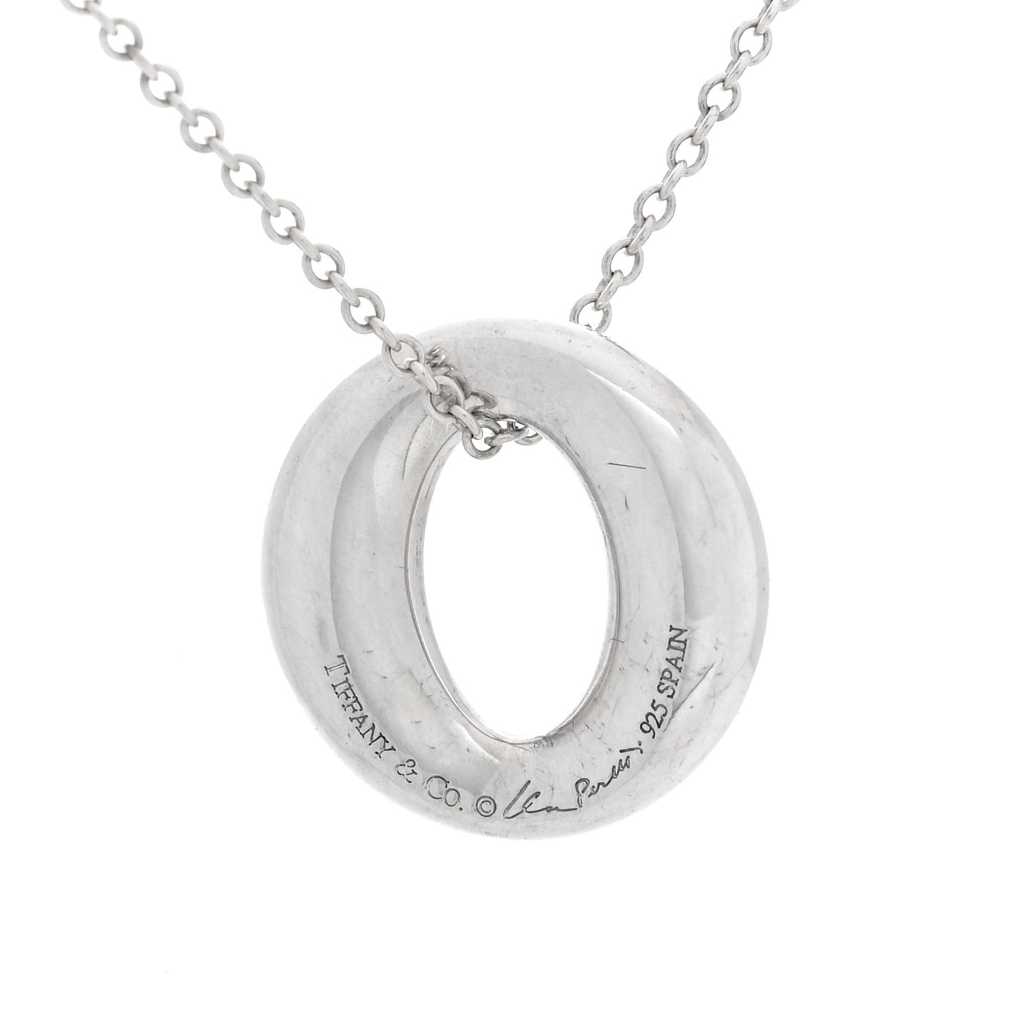 Sterling Silver Elsa Peretti Sevillana Lariat Necklace