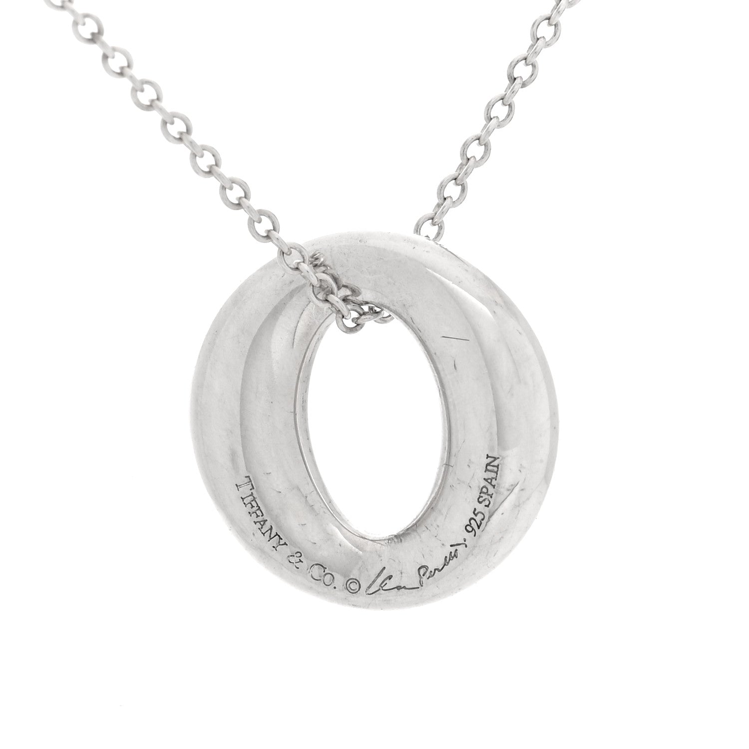 Tiffany Sterling Silver Elsa Peretti Sevillana Lariat Necklace 4 of 6