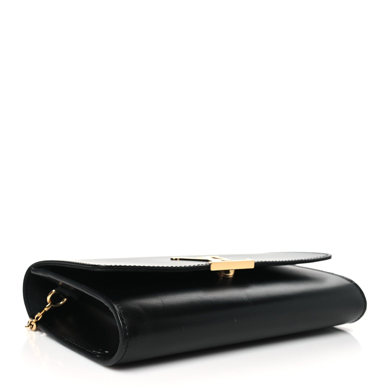 Louis Vuitton Calfskin Chain Louise GM NM Black 4 of 10