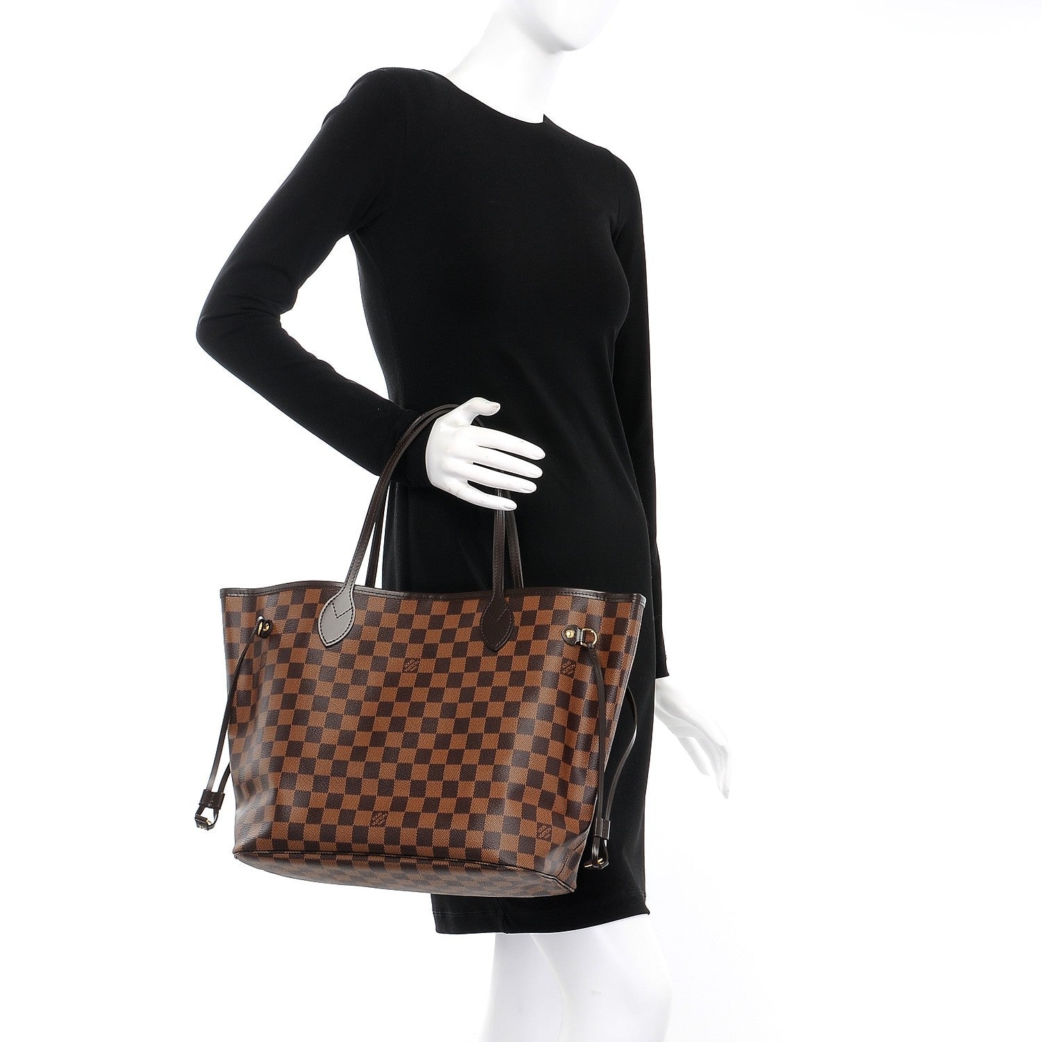 Louis Vuitton Damier Ebene Neo Neverfull MM 2 of 9