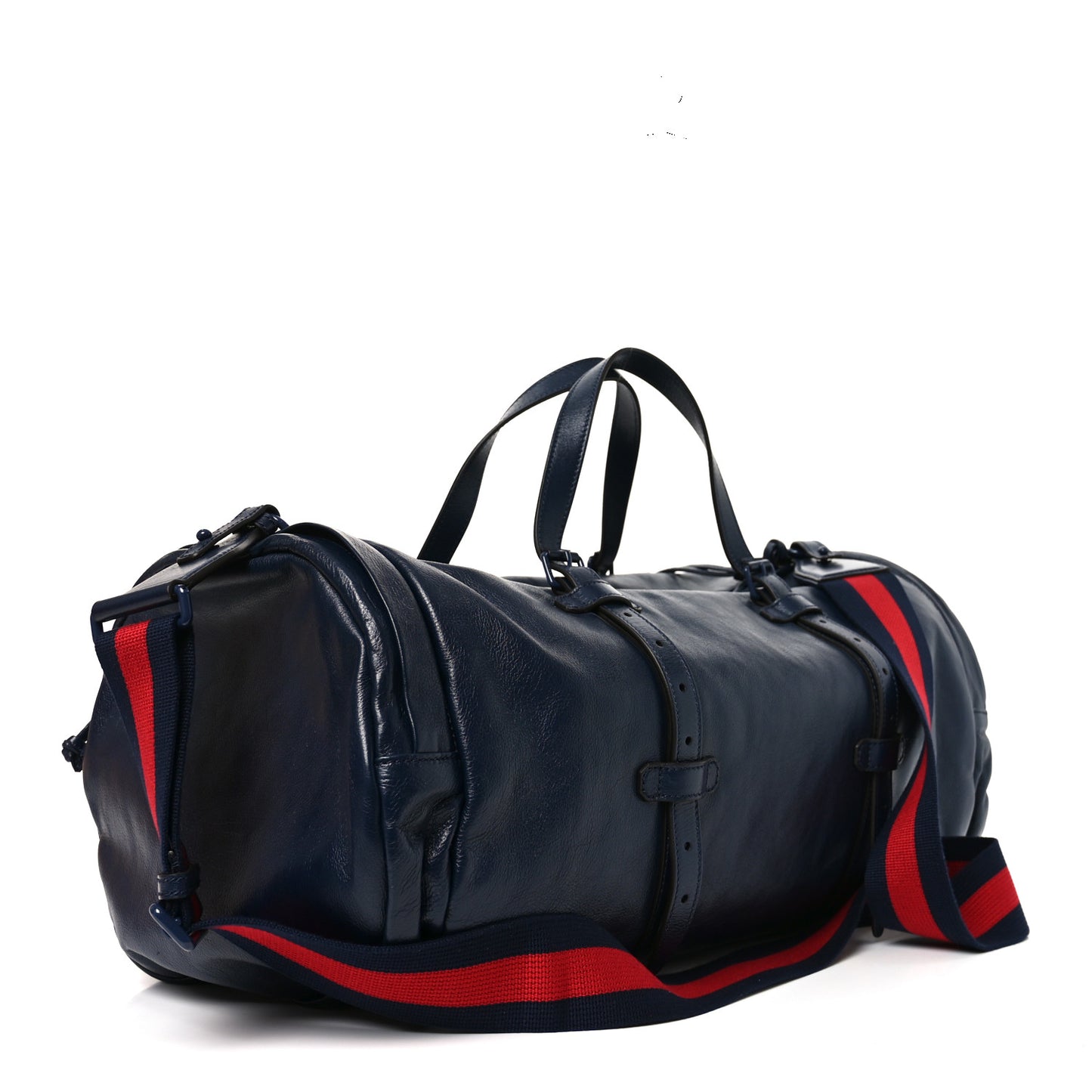 Piuma Lux Energy Monochrome Double G Duffle Bag Blue