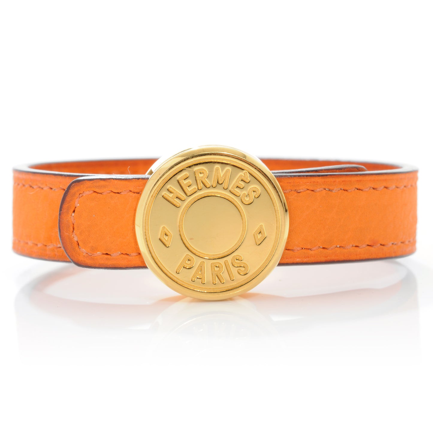 Chamonix Looping Interchangeable Bracelet Orange and Black