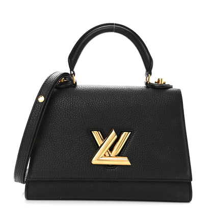 Louis Vuitton Taurillon Twist One Handle PM Black 1 of 8