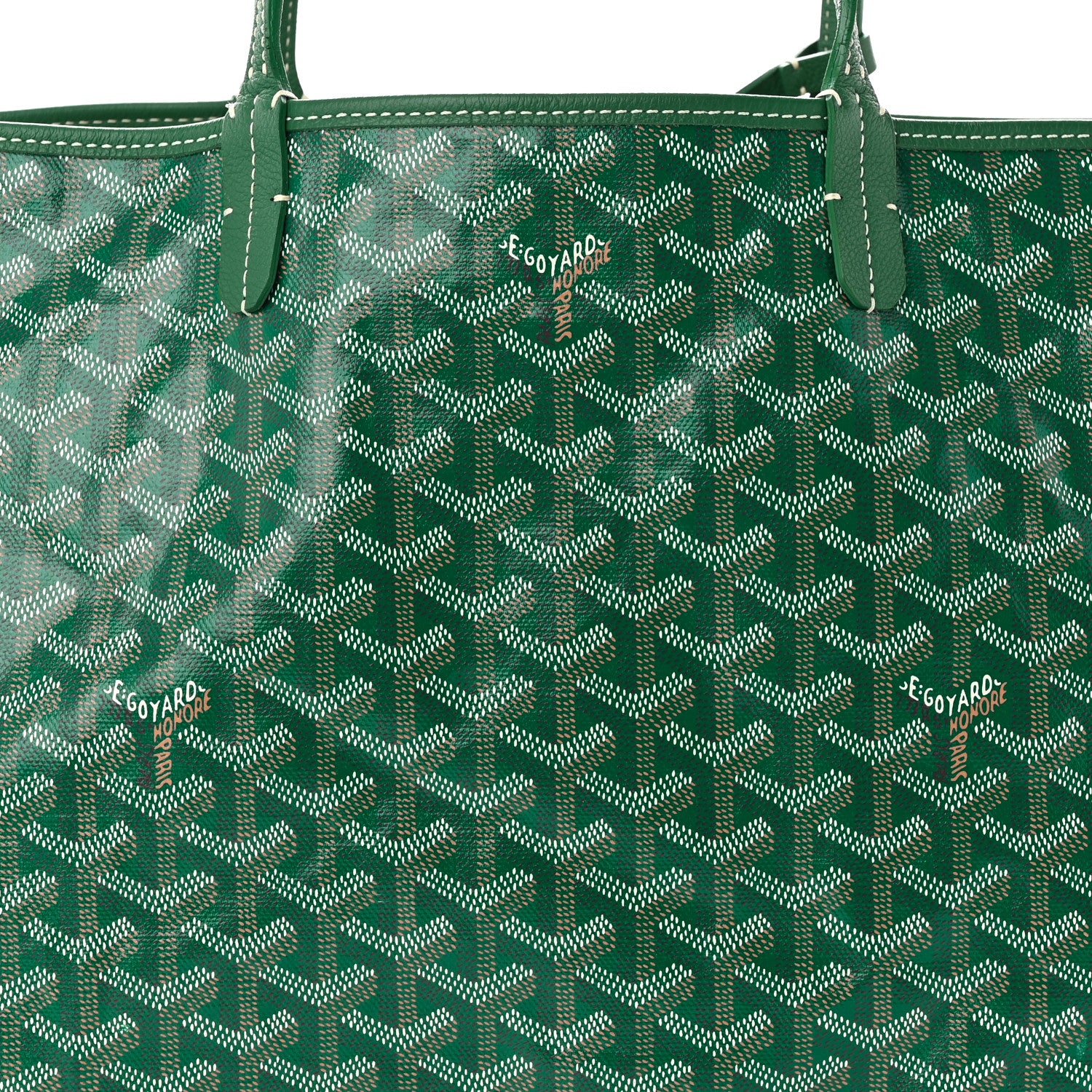 Goyard Goyardine Saint Louis PM Green 9 of 11