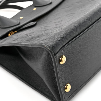 Louis Vuitton Empreinte Pont Neuf MM Black 9 of 16