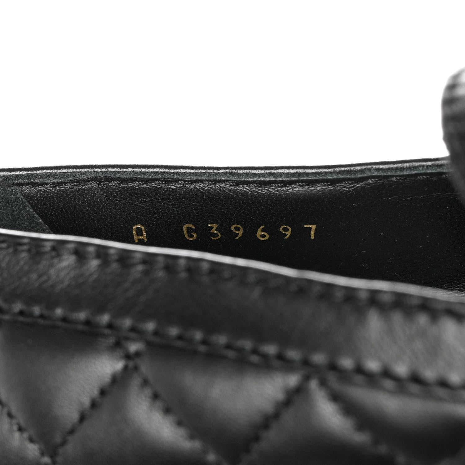 Chanel Lambskin Quilted CC Heart Loafers 40 Black 6 of 8