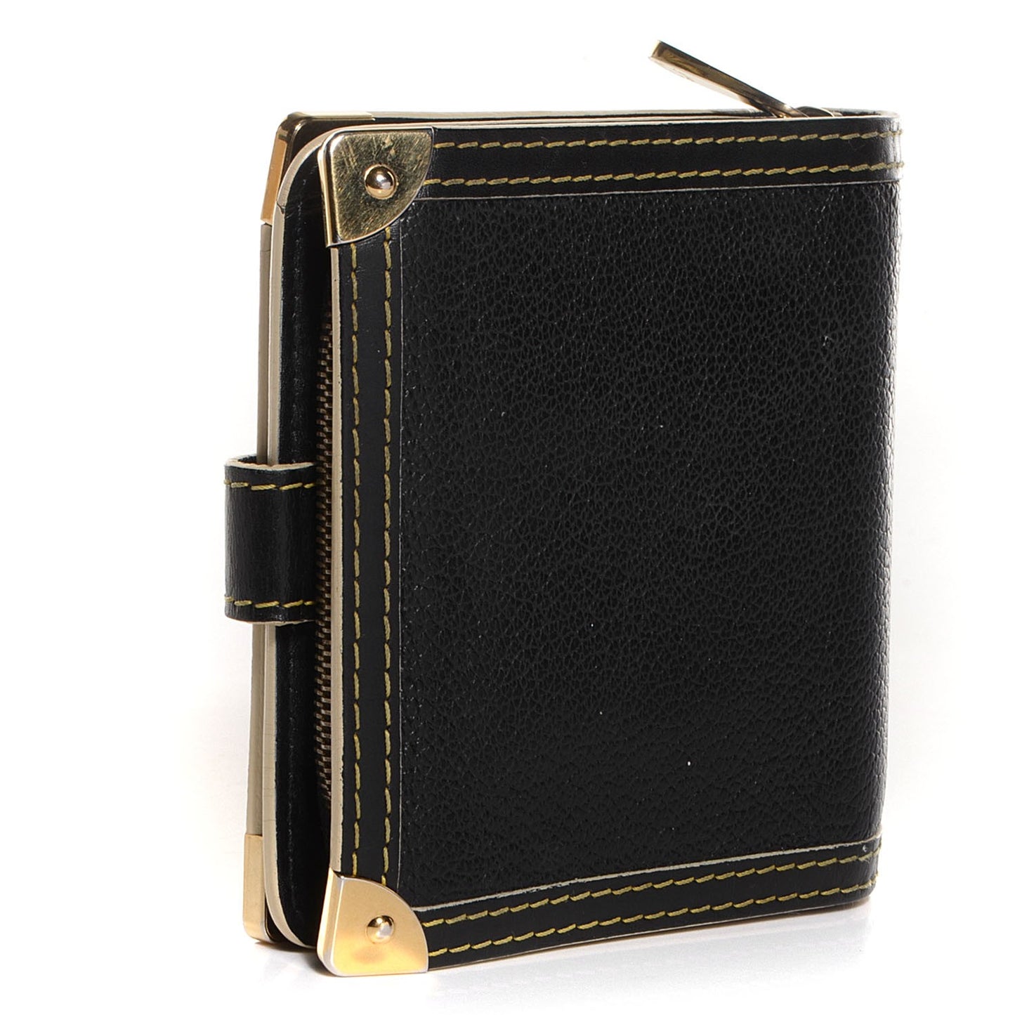 Suhali Compact Zipped Wallet Black