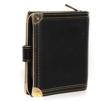 Louis Vuitton Suhali Compact Zipped Wallet Black 3 of 8
