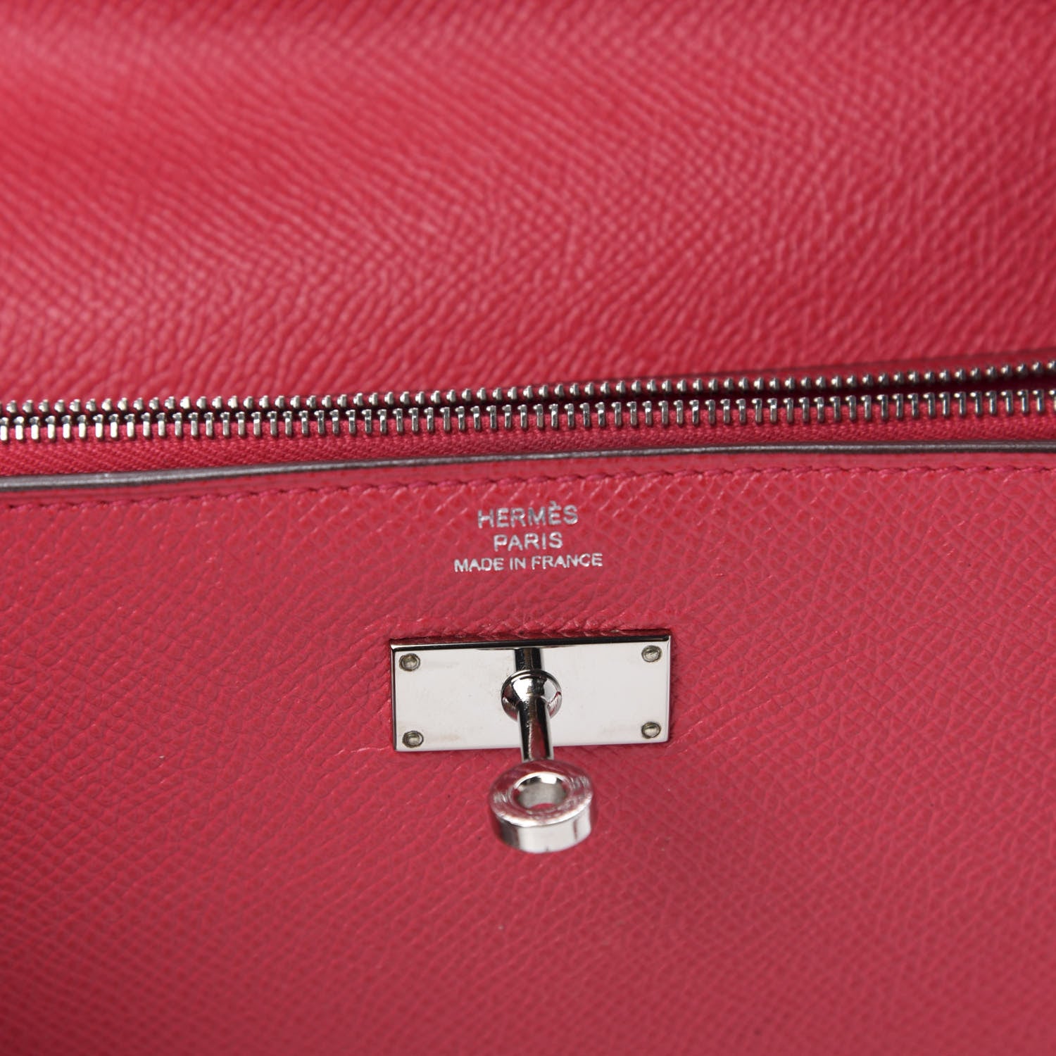 Hermes Epsom Kelly Longue Wallet Rose Extreme 9 of 12