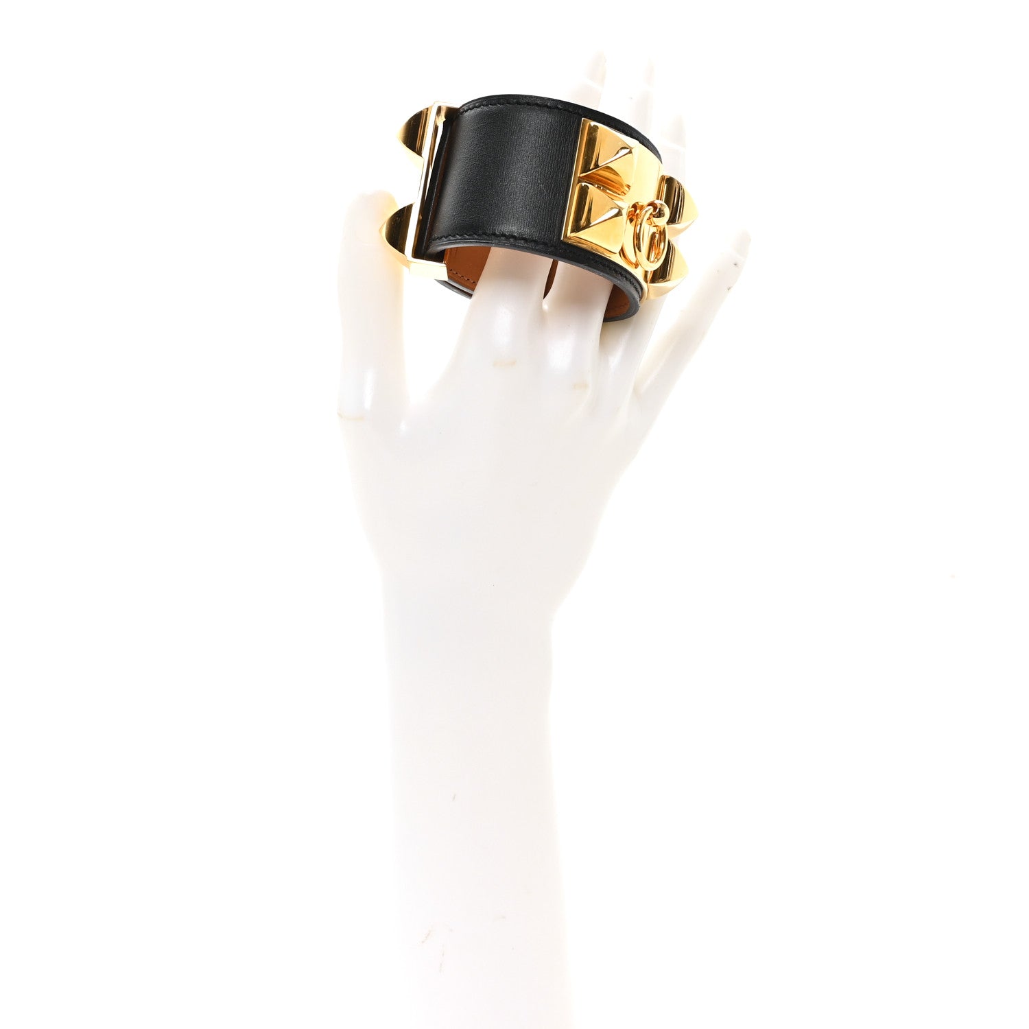 Hermes Box Collier de Chien CDC Bracelet S Black 2 of 5