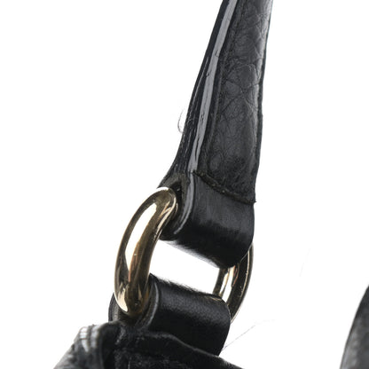 Gucci Pebbled Calfskin Medium Soho Shoulder Bag Black 8 of 12
