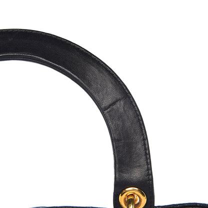 Christian Dior Lambskin Cannage Medium Lady Dior Black 10 of 22