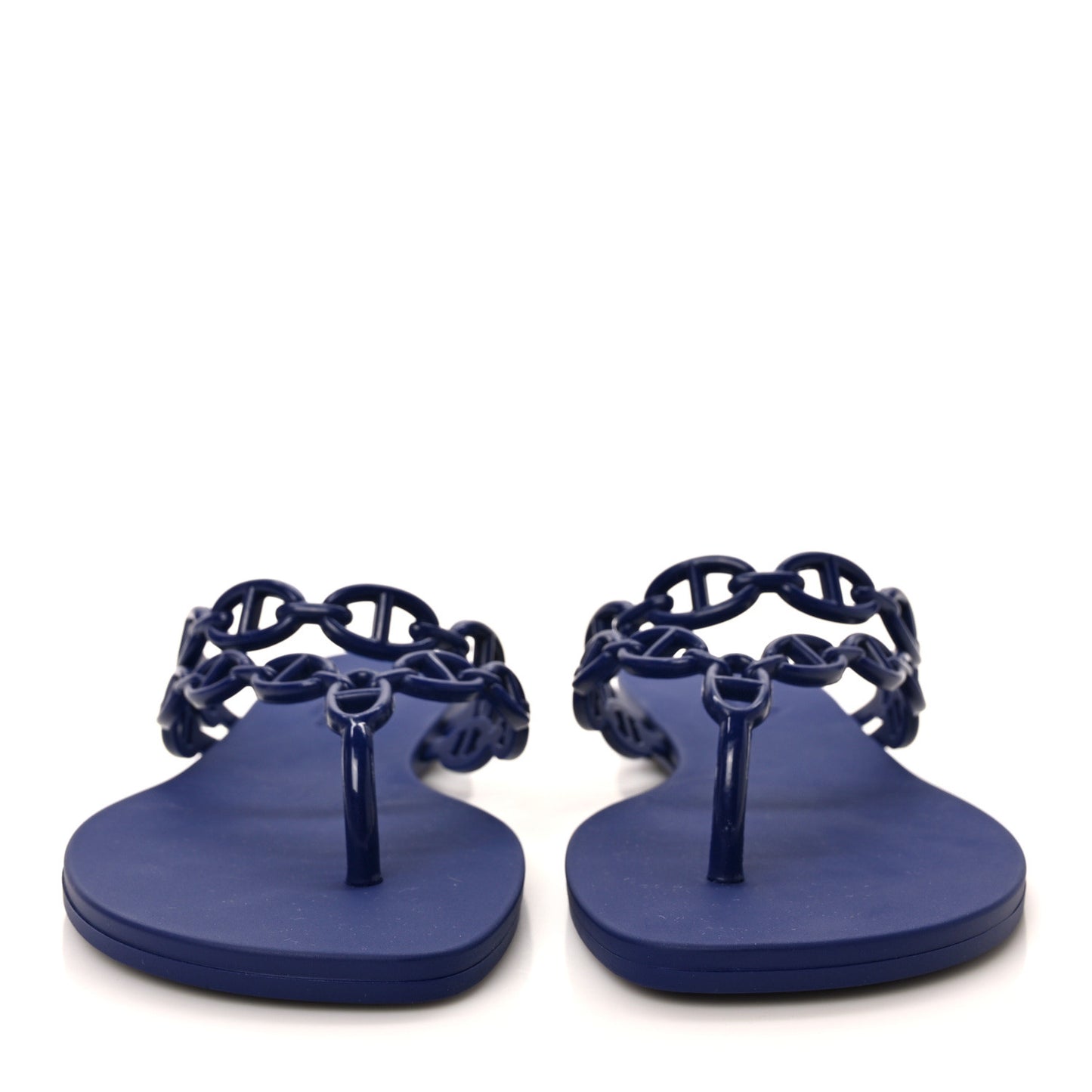 Rubber Chaine d'Ancre Island Sandals 38 Bleu Smalt