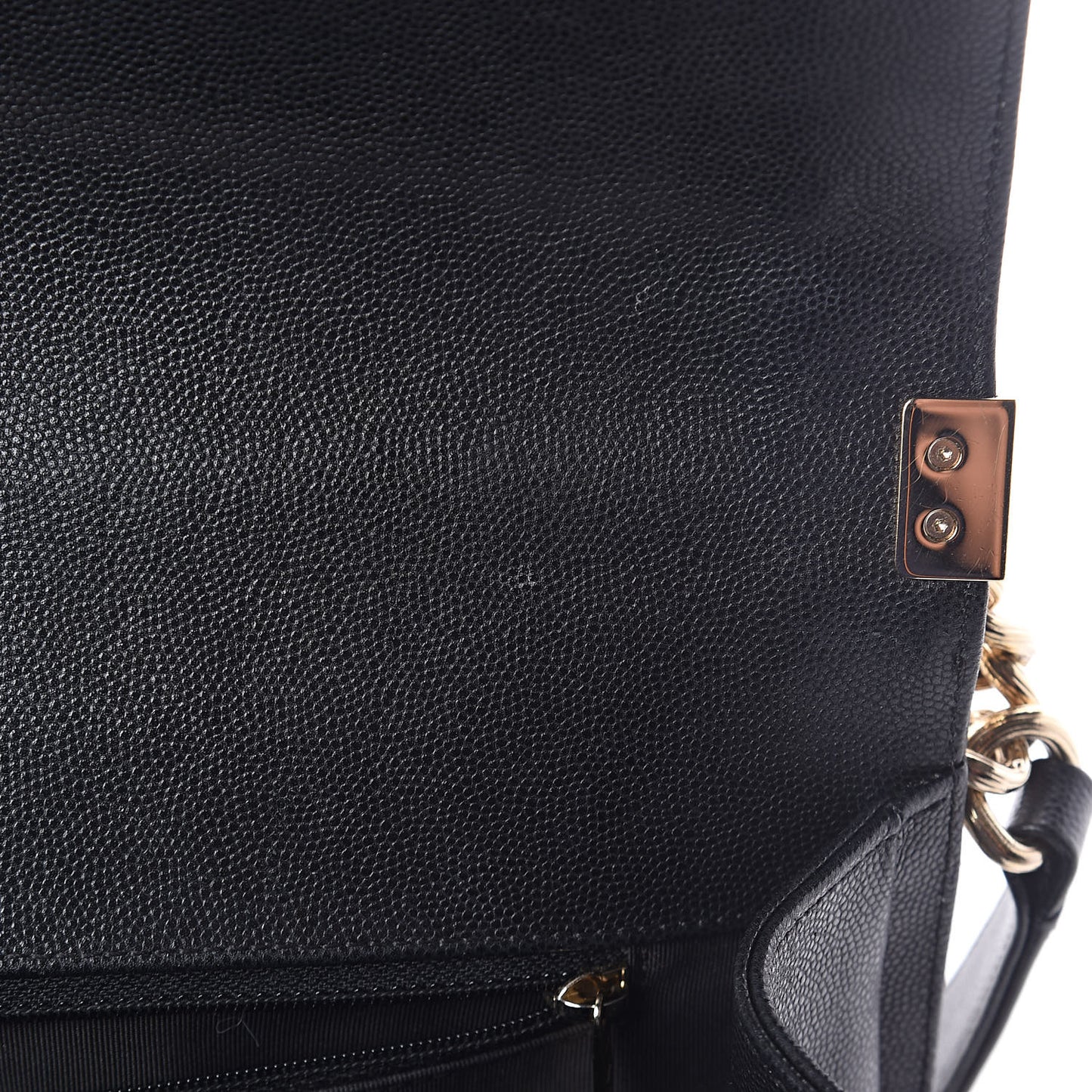 Caviar Quilted New Medium Boy Flap Black