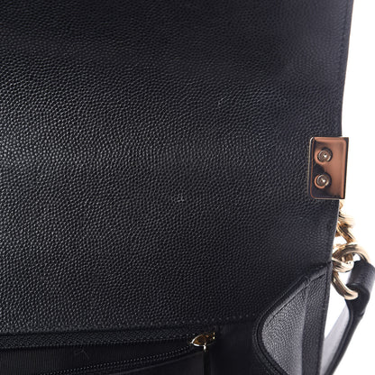 Chanel Caviar Quilted New Medium Boy Flap Black 11 of 12